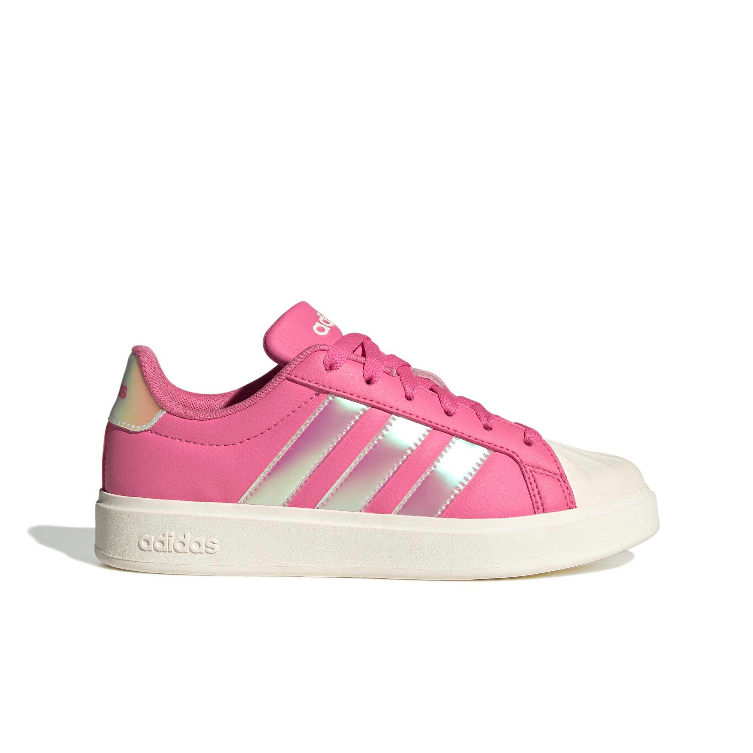 adidas Streettalk "Pink Fusion/Ftwr White/Wonder Quartz" Grade School Girls' Shoe - PINK/WHITE/QUARTZ